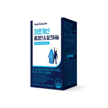 뉴트리원라이프 피로개선 홍경천&밀크씨슬 1박스(1개월)