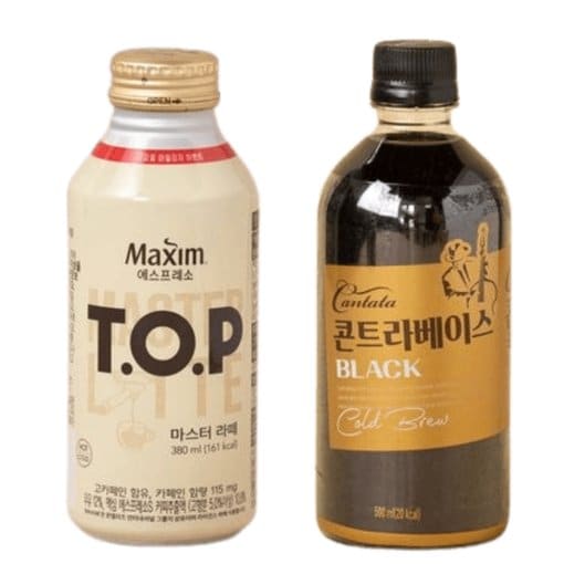 칸타타, TOP 커피음료 ~1+1