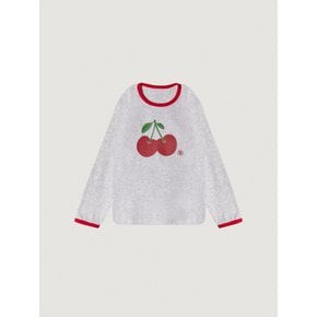 야미야미 프루츠 티셔츠_CHERRY