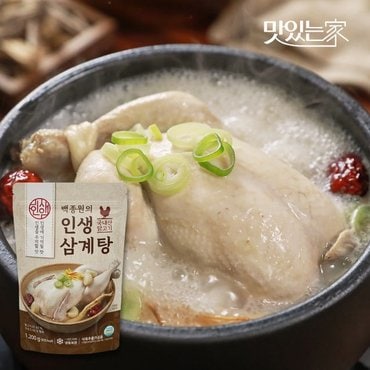  [백종원] 인생삼계탕 / 1200g x 4팩