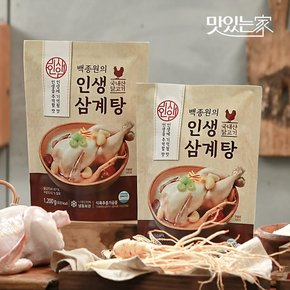 [백종원] 인생삼계탕 / 1200g x 4팩