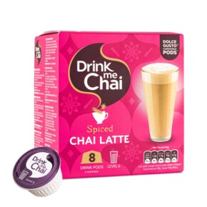 Drink me Chai 돌체구스토 호환용 캡슐 Spiced 차이라떼 8캡슐