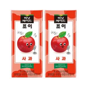  코카콜라 미닛메이드 조이 애플 195ml 32팩