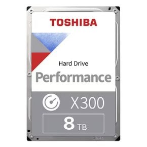 X300 8TB 3.5인치 HDD 하드디스크 HDWR780 (SATA3/7200RPM/512M)
