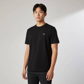 남성 블랙 하트 와펜 반팔(블랙) AX-T064 051 BLACK 270146 1650999 AX-T064051BLACK