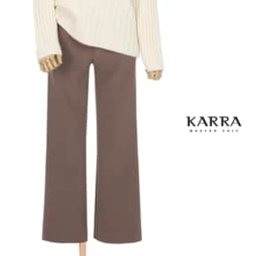 KARRA (77까지)밴딩기모부츠컷슬랙스_A3F0242