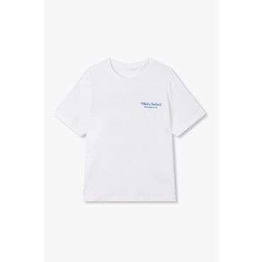 GCUT [지컷25S/S]블루 선샤인 그래픽 티셔츠(7215240411)