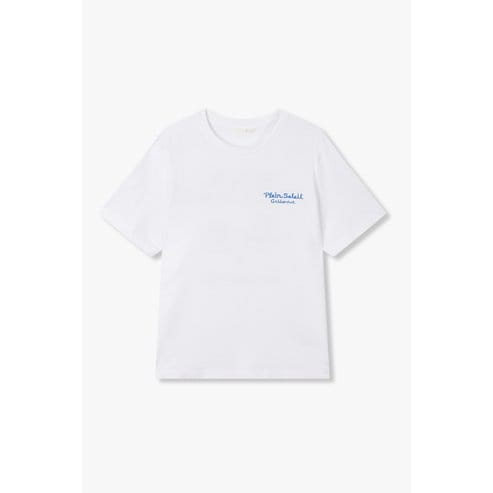 GCUT [지컷25S/S]블루 선샤인 그래픽 티셔츠(7215240411)