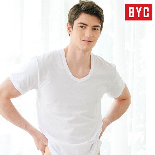 남성 순면 반팔 런닝 1매