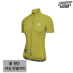 폭스레이싱 쿨 여름 여성 반팔져지 FRSJER-175GR_W 자전거의류 라이딩복 싸이클 저지 mtb 상의