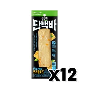 풀무원 어육단백바 트리플치즈 핫바간식 70g x 12개