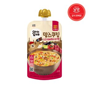 맘스쿠킹 유아 이유식(15개월~) 소고기라따뚜이스파우트140g