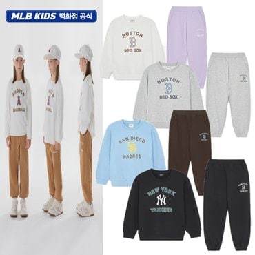 MLB키즈 VARSITY 맨투맨 세트 7AS2V0244