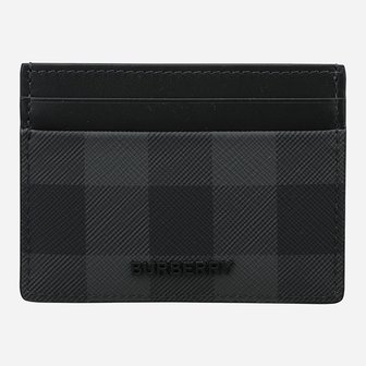 버버리 [시흥점] 5F 8112255 A1208 체크 카드 케이스 차콜