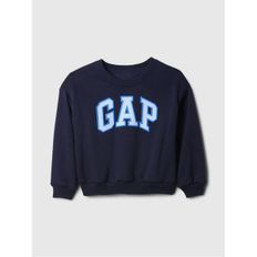 베이비갭 GAP 릴렉스드 로고 스웨트 셔츠 태피스트리 네이비 9218733