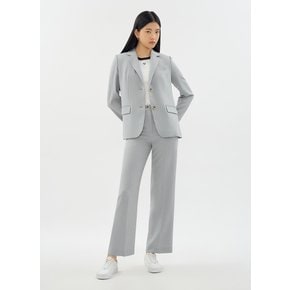 [24 S/S][SET] 미니멀 싱글자켓 스트레이트 팬츠 세트