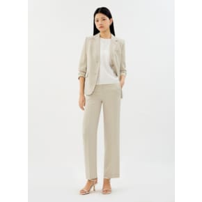 [24 S/S][SET] 미니멀 싱글자켓 스트레이트 팬츠 세트