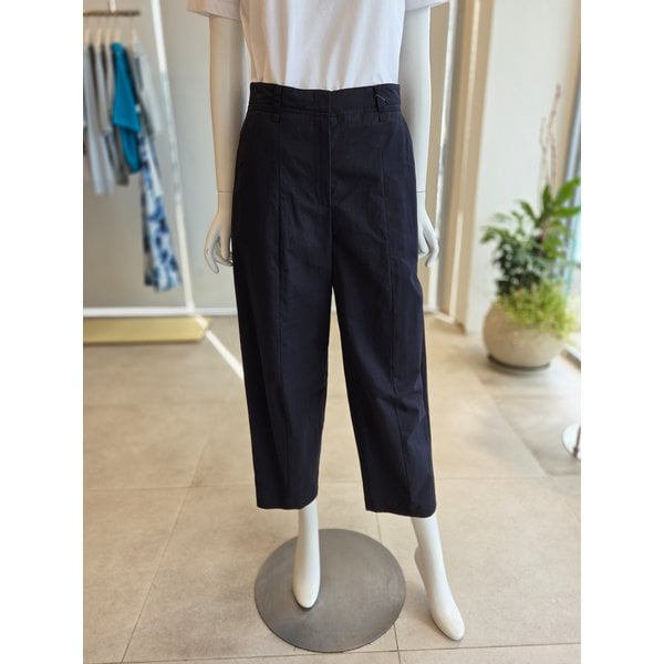 [여주점] [더 아이잗] 여성 코튼 배기핏 크롭 팬츠(IS4A0SL101)