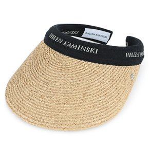 디몬트 23 S/S 헬렌카민스키 여성 비앙카 바이저햇(내추럴/블랙로고) HAT50265 Natural/Black Logo