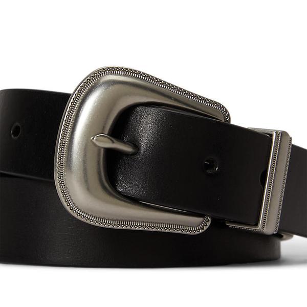 남성 레더 웨스턴 벨트(MAPOBLT0F320329001)