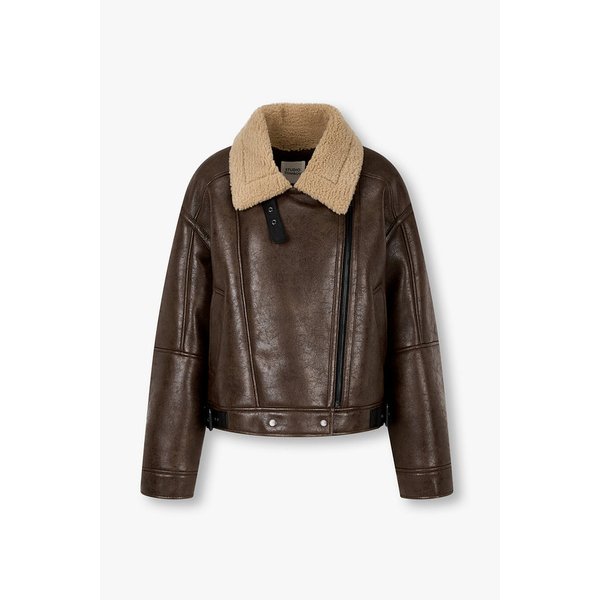 카라배색 빈티지 무스탕 9175461982073