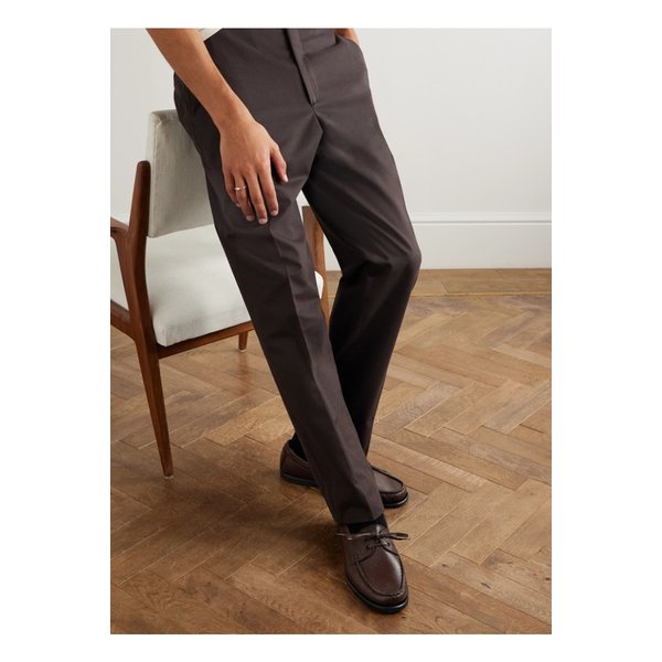 새먼 아멜 시티 모크 풀그레인 가죽 보트 슈즈 46376663162903921