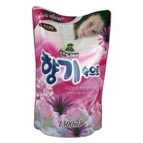 산도깨비 섬유유연제 후로랄 1300ml 액상형 섬유세제