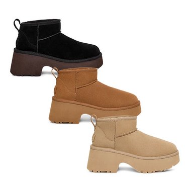 UGG [공식](W)24FW 클래식 울트라 미니 뉴 하이츠 Ultra Mini New Heights(1664302551,02552,02553)