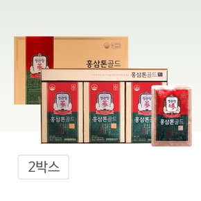 홍삼톤 골드 40ml 30포 2박스 피로개선 케이스 쇼핑백 포함 TD
