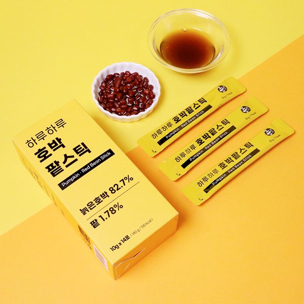 호박팥차 1박스 (14포) 호박차 팥차