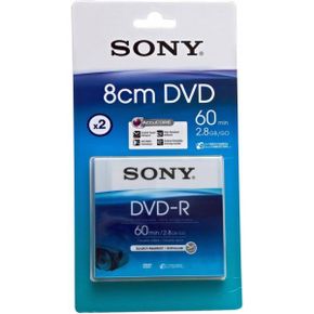 영국 소니 캠코더 Sony 2DMR60 ABT  DVDR Rewritable Pack of 2 2.8 Gb 60 min 1735900