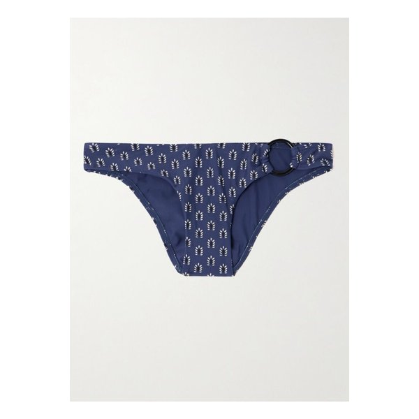 마티유 더 링 장식 플로럴 프린트  비키니 브리프 블루 46376663162844351