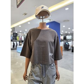 지프 루즈핏 크롭 7부티셔츠  JQ1TSF020