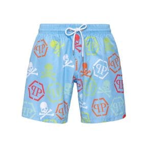 5347665 PHILIPP PLEIN Beachwear Trousers Skull and Plein