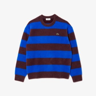 라코스테 [시흥점] 남성 더블페이스 스트라이프 풀오버 AH2915-54N