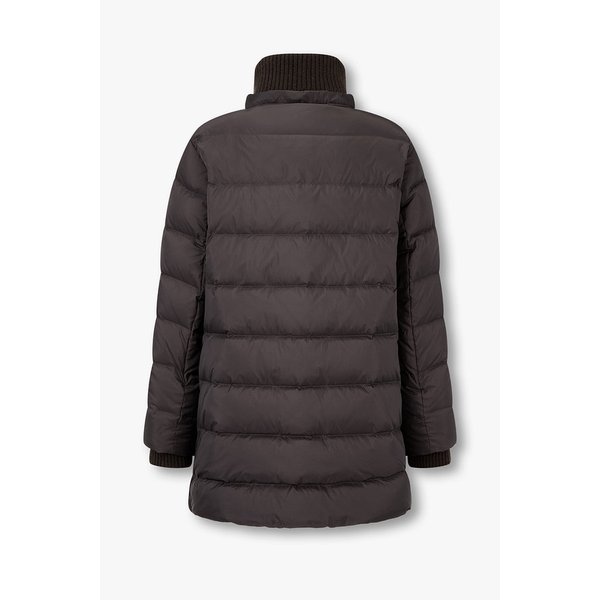 니티드 트리밍 다운 코트 IA15417030162