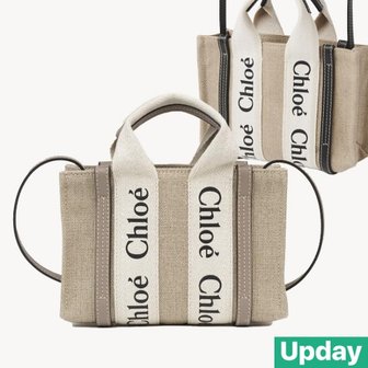 끌로에 우디 미니토트백 [Upday 관부가세 배송비 포함]  끌로에 CHLOE WOODY MINI BAG