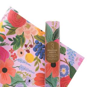 Garden Party Wrapping 3 Sheets 포장지