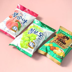 캔디 3종 세트 / 청포도 153g+복숭아 153g+스카치 157g