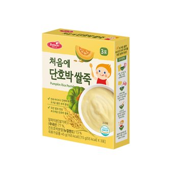 베베스트 처음에 단호박 쌀죽 45g