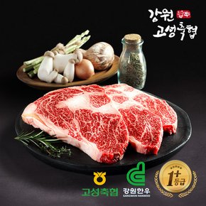 [명절후배송][냉장][강원 고성축협] 1+등급 등심정육세트 1호(2kg) (등/불/국/장 각500g)/부직포가방