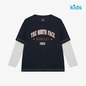 NT7TR52U 키즈 캠프아웃 롱슬리브 티