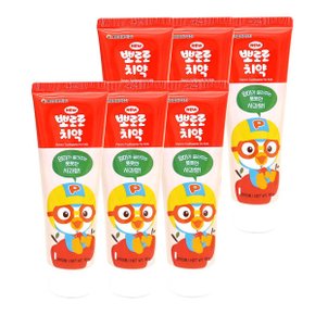 뽀로로 키즈 아동용 치약  사과향 90g 6개