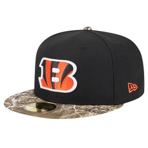 [해외] 1080299 NFL [신시내티 벵골스] Black Active TwoTone Camo 59FIFTY Fitted Hat