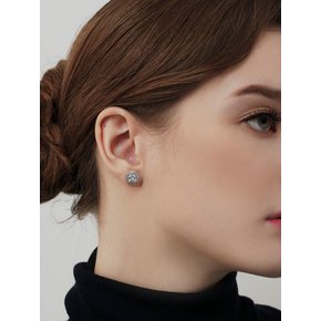 [Silver925] Blenheim Cushion Earrings (silvergold)