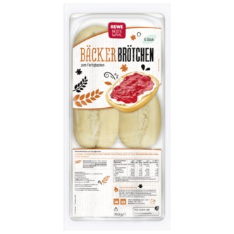  독일 레베 REWE Beste Wahl 베스트발 바게트 브로첸 빵 360g