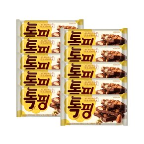 톡핑 아몬드&그래놀라 43g x 10개