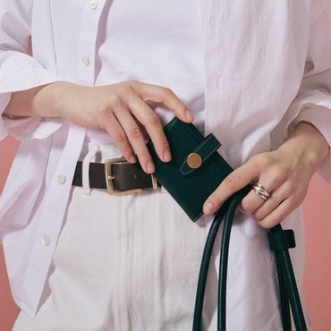 드메이커 Nouveau wallet-deep green DF23STW51M