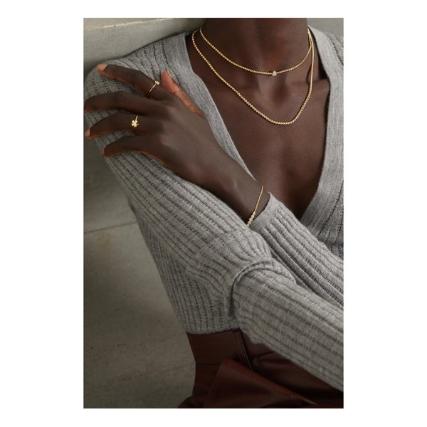 제니퍼 메이어 18k 골드 다이아몬드 네크리스 46353151655477087