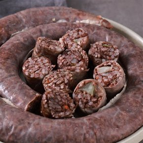 Fresh 속초 전통 수제 인삼아바이순대 슬라이스 500g x2개